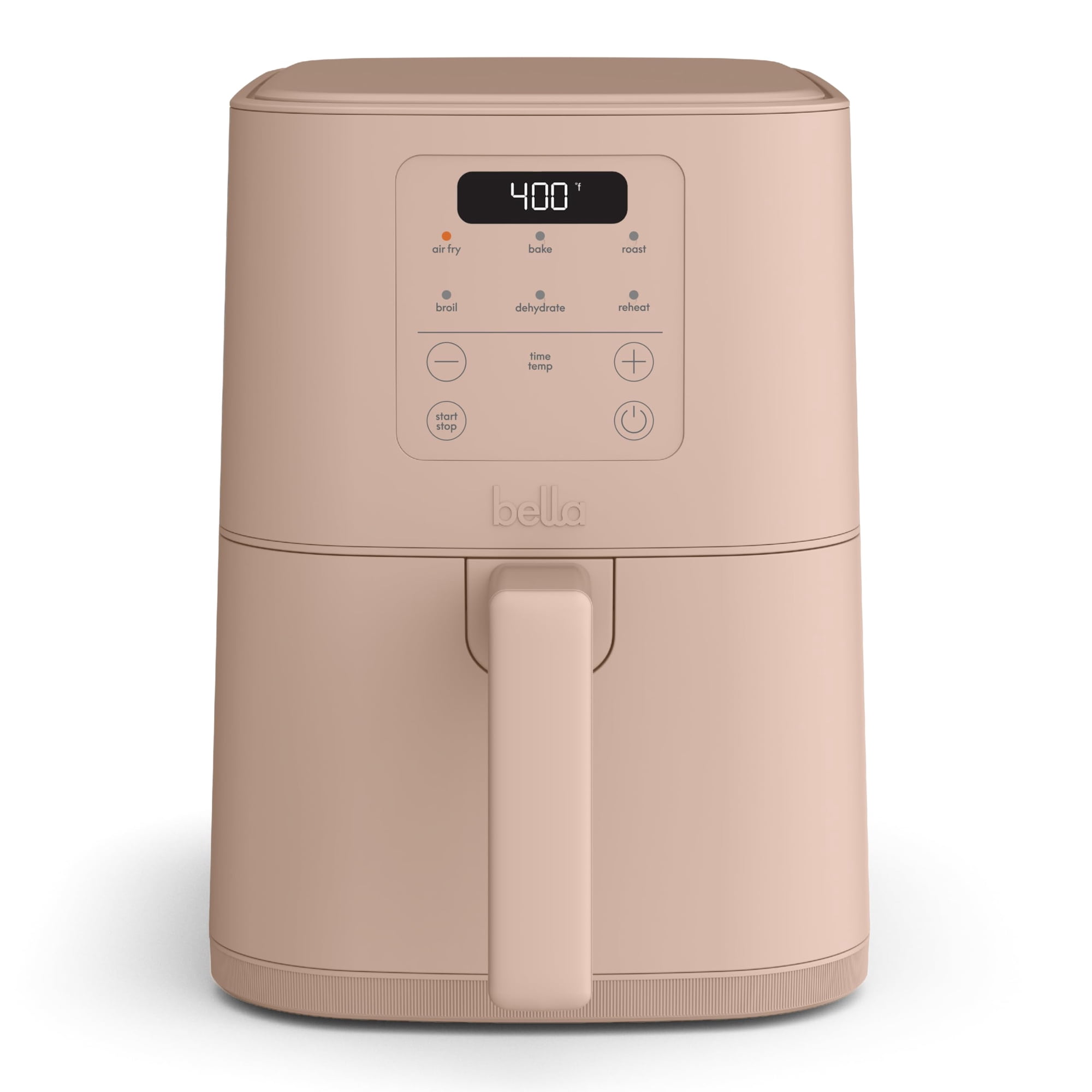 La Freidora Bella 4qt Slim Se Adapta A Cualquier Lugar Con Revestimiento Cerámico