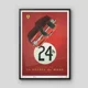 thumbnail image 3 of Cuadro Ferrari 250 Gto - 1962 Red 24h Le Mans - Auto Clásico, 3 of 3