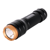 Genérico - Linterna Duracell Aluminio 250 Lumens 3Aaa Blanco