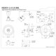 thumbnail image 2 of Grifo para tina y regadera Kingston Brass Milano KB2639ML, 2 of 2