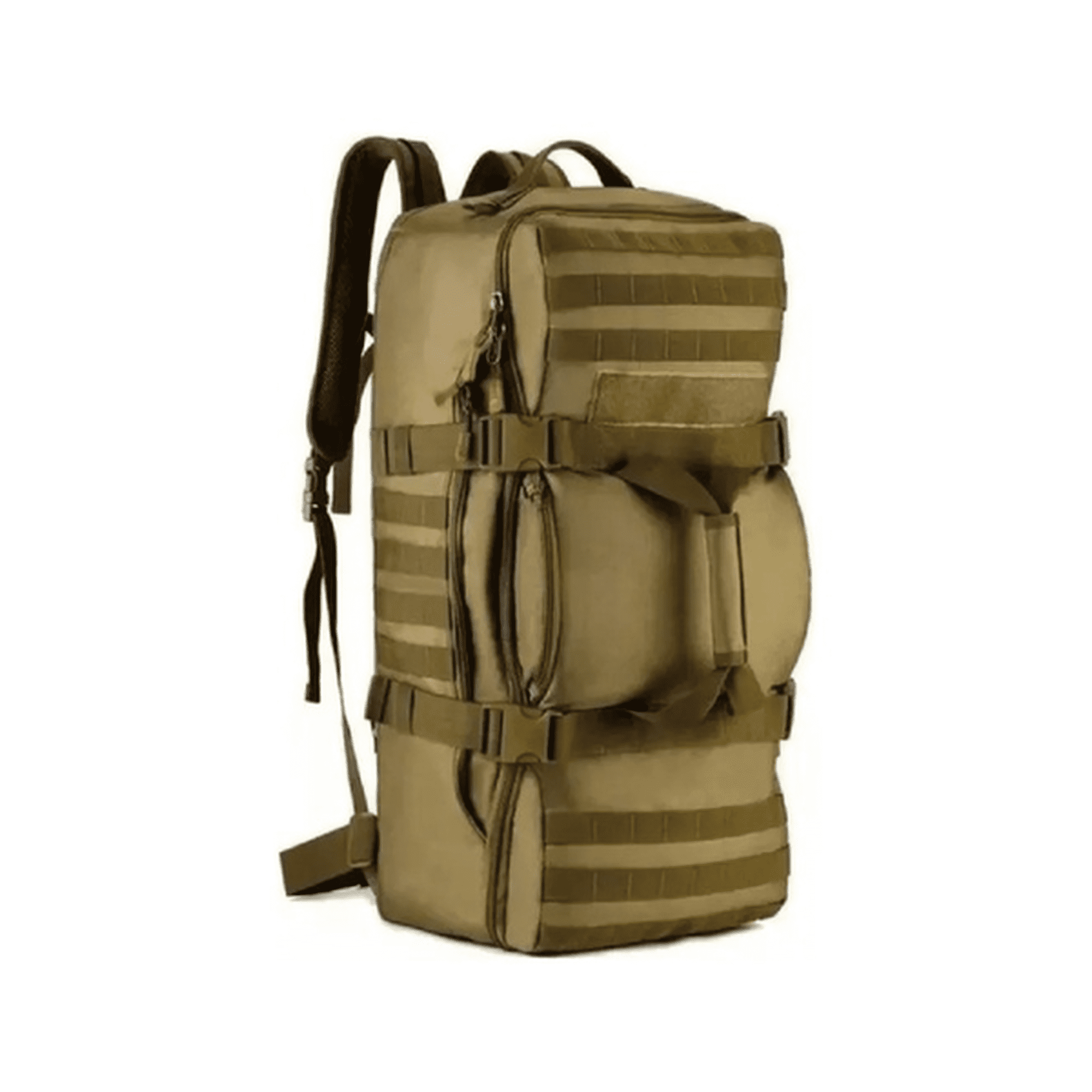 Genérico - Bolso Mochila Táctico Militar Molle 60l Color Café