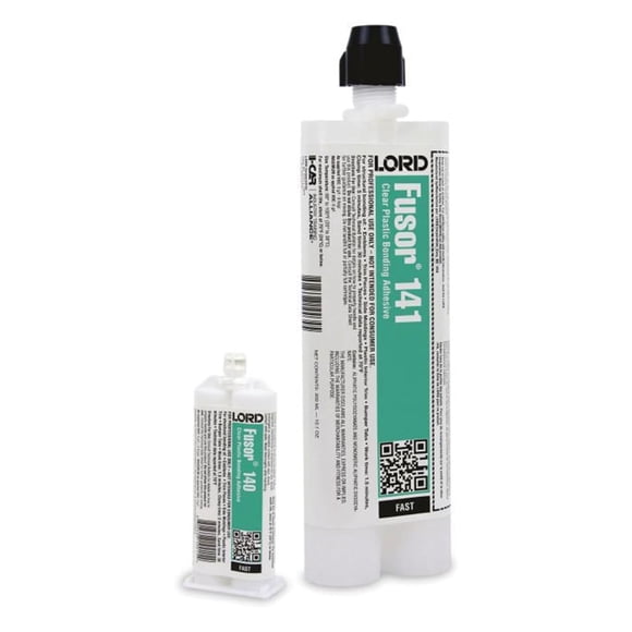 Adhesivo estructural de plástico transparente Lord Fusor, 50 ml (fijación rápida)