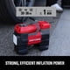 thumbnail image 4 of Inflador de neumáticos, compresor de aire portátil CRAFTSMAN, 12 V, 150 PSI, 4 of 9