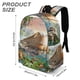 thumbnail image 3 of El Arca de Noé-theme Backpack, Campus style schoolbag Bookbag with Adjustable Shoulder Straps And Large Zip Compartment, Unisex Travel Bags.42x30x15cm, 3 of 6