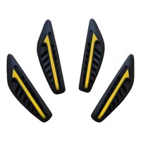 Genérico - Pack 4 Topes De Goma Para Automóvil