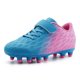 thumbnail image 1 of Botas de fútbol brooman para niños talla 9 azul rosado, 1 of 7