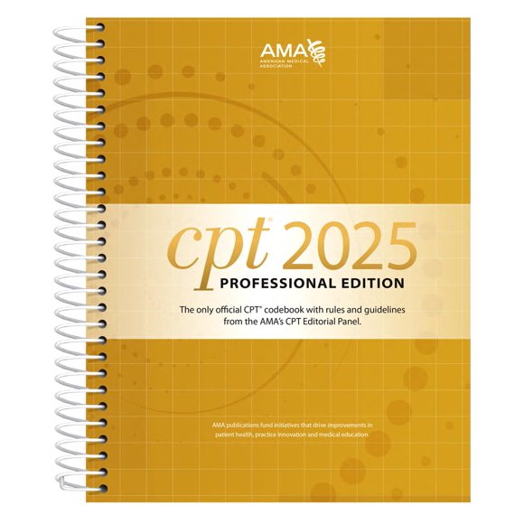 Libro CPT 2025 – Edición Profesional (American Medical Association Press)