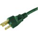 thumbnail image 2 of Cable de extensión PROJEX OU-SJT163-10grp 125 V 4,57 m PVC verde, 2 of 3