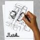 thumbnail image 3 of Bloc de Papel ALVIN 1242-5 Isométrico 100 Hojas 22x28 cm, 3 of 3
