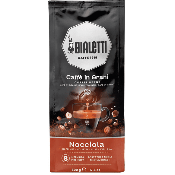 Café en grano Nocciola Bialetti 500 gramos