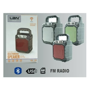 Parlante Portátil Recargable Bluetooth Lbn Lbpb500