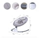 thumbnail image 4 of Silla Mecedora Inteligente con Vibración y Música Gris, 4 of 6