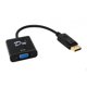 thumbnail image 1 of UL-DPVGA Adaptador DisplayPort Macho a VGA Hembra de 15cm para Conversión de Video en Color Negro, 1 of 3