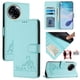 thumbnail image 5 of Funda tipo cartera FOXDOCK para Realme C67 5G con soporte, ranuras, RFID, diseño de gato, 5 of 5