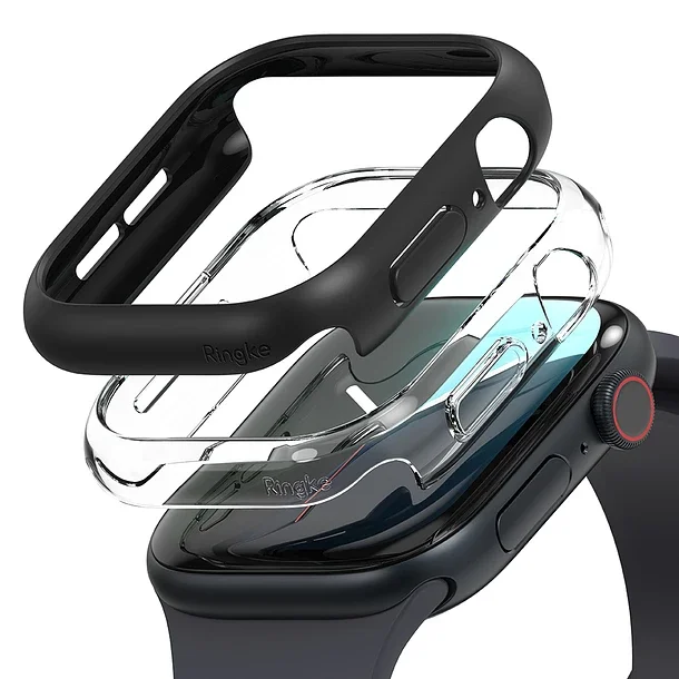 Carcasa Ringke Para Apple Watch 11 / 10 ( 44 Mm) Pack 2 Negro Matte