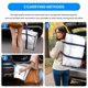 thumbnail image 5 of Moving Bags Simple Deluxe, paquete de 6 unidades, extra grandes con tapas, color blanco, 5 of 7