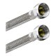 thumbnail image 1 of Flexible Agua Hi-hi 1/2 30 Cm Taumm Acero Inox 350 Psi, 1 of 6