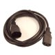 thumbnail image 1 of Cable De Poder Para Pc Y Ups Extension 1,8m Conector C13 C14, 1 of 3