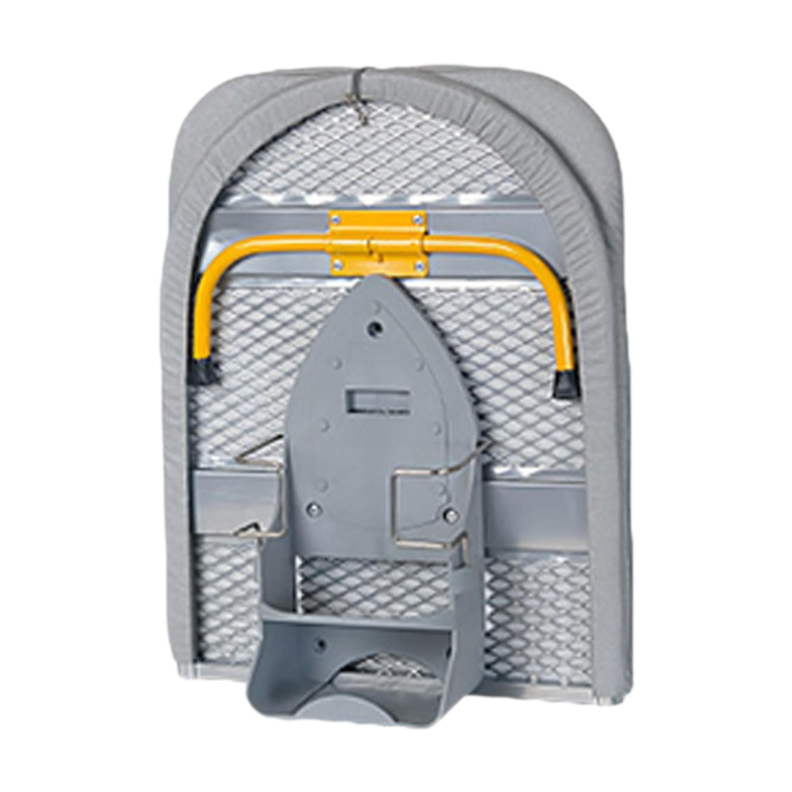 Magideal - Portes De Planchar Portátiles De Planchas Plegables Garmentos De Espacio Con Cabecera De Encimera De Reposo En Reposo Para El Dormitorio De Lavandería Plata
