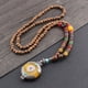 thumbnail image 1 of Cadena de suéter con cuentas de madera de estilo étnico para hombre, alitas de pollo, cuentas de madera, collar largo tipo Joker, joyería para mujer, 1 of 5