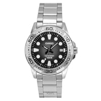 Reloj Analógico Casio Mtd-140D-1Av Acero Inoxidable Negro Hombre