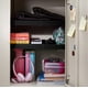 thumbnail image 5 of Estantería LockerMate Adjust-A-Shelf extensible, paquete de 2 unidades, negra, 5 of 5