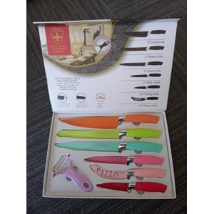 Mundo Eve - Set Cuchillos 7 Piezas Colores