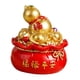 thumbnail image 3 of Lucky Money Bag Estatuilla De Feng Shui Chino Tradicional Atrract Cake Dress Up Calabaza, 3 of 5
