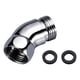 thumbnail image 1 of Adaptador del codo de cabecera de ducha de 4.2 cm G1/2 135 degree para tubo de ducha G1/2 pulgadas hembra y macho con juntas de goma Extensión del brazo de, 1 of 5