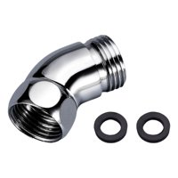 Magideal - Adaptador Del Codo De Cabecera De Ducha De 4.2 Cm G1/2 135 Degree Para Tubo De Ducha G1/2 Pulgadas Hembra Y Macho Con Juntas De Goma Extensión Del Brazo De