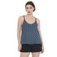 thumbnail image 1 of Blusa Mujer Tiritas Flores Azul Corona, 1 of 5