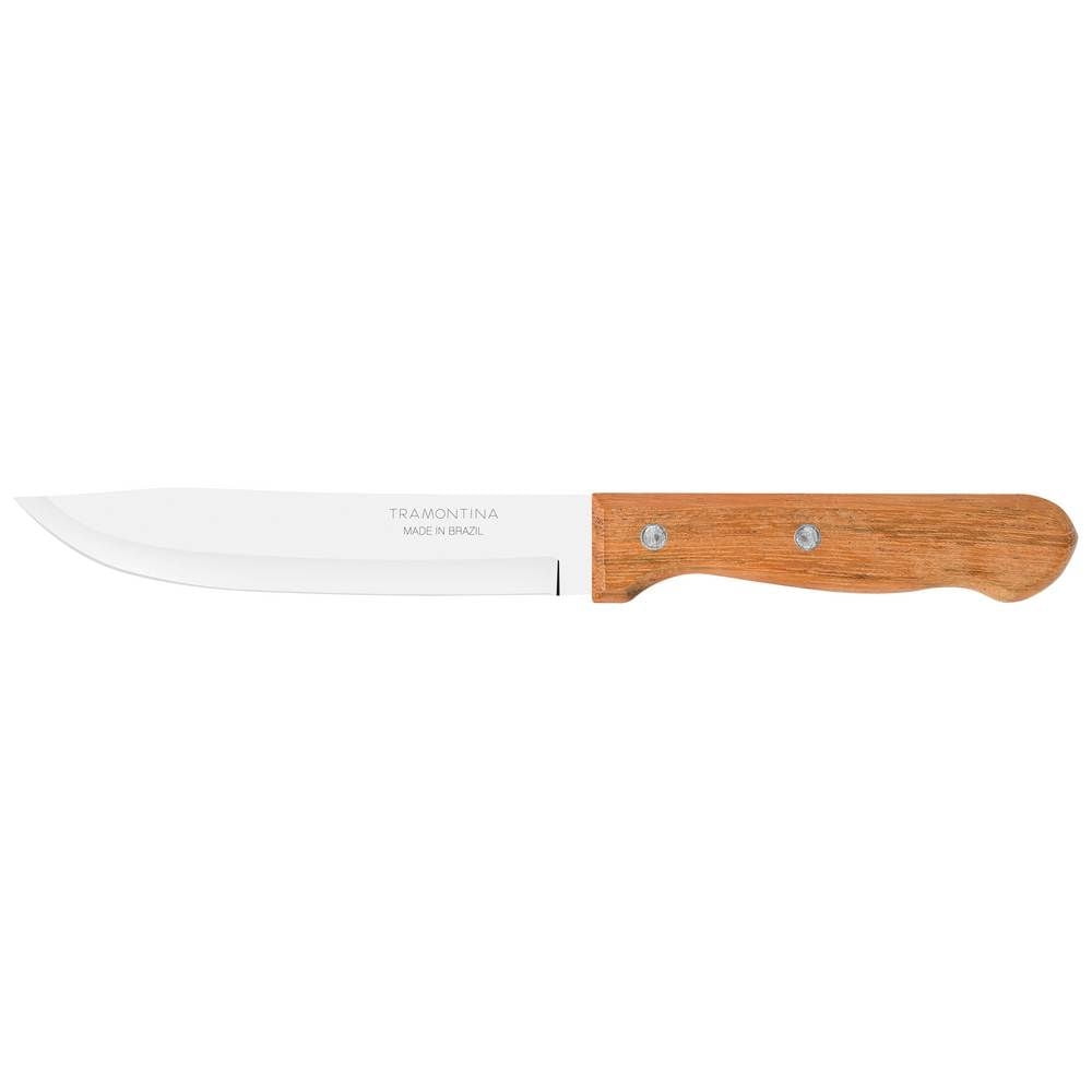 Cuchillo Cocina Dynamic Madera Acero Inoxidable 1 Pieza Natural 1 Un Tramontina