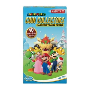 Think Fun - Super Mario Coin Collector Magnetic Travel Puzzle