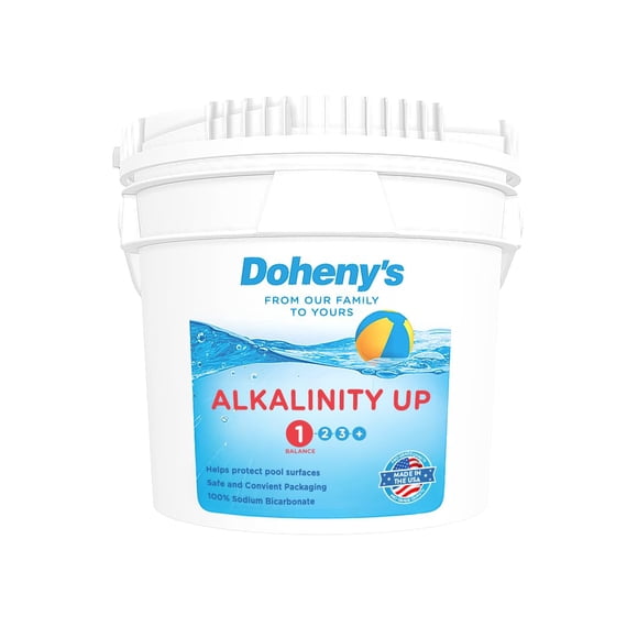 Aumentador de alcalinidad para piscina Doheny's 11,3 kg de sodio