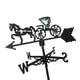 thumbnail image 1 of Carro De Decoración De Soporte De Metal De Granja De Jardín De Techo De Patio De Veleta De Hierro, 1 of 3