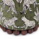 thumbnail image 5 of Puff Tov Furniture Dex verde oliva con estampado de leopardo 40x40x46 cm, 5 of 6