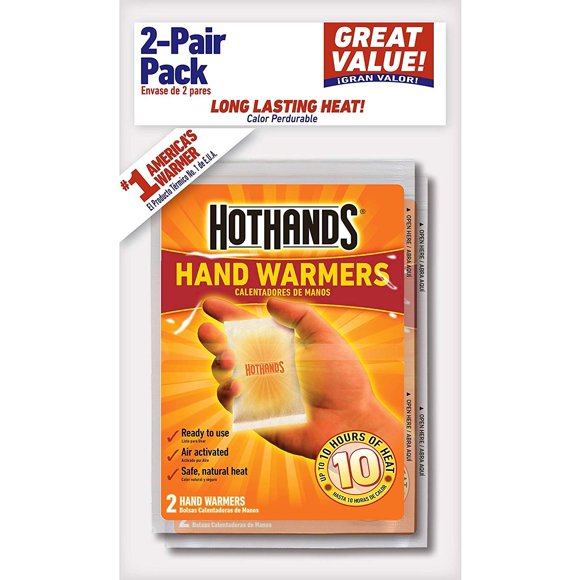 Calentadores de manos HeatMax HotHands, 12 unidades (paquete de 6 x 2 calentadores)