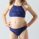thumbnail image 1 of Traje Baño Dos Piezas Halter Flores Mujer 33174-18, 1 of 3