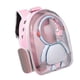 thumbnail image 4 of Mochila transportadora para gatos pequeños, medianos y cachorros, con ventilación frontal, cápsula espacial para acampar, senderismo, viajes al aire, 4 of 5
