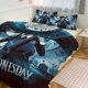 thumbnail image 2 of Wednesday Addams Duvet Cover Set 3 Piece Bedding Set Double Sided Printing Decorative Comforter Cover Set, 2 of 5