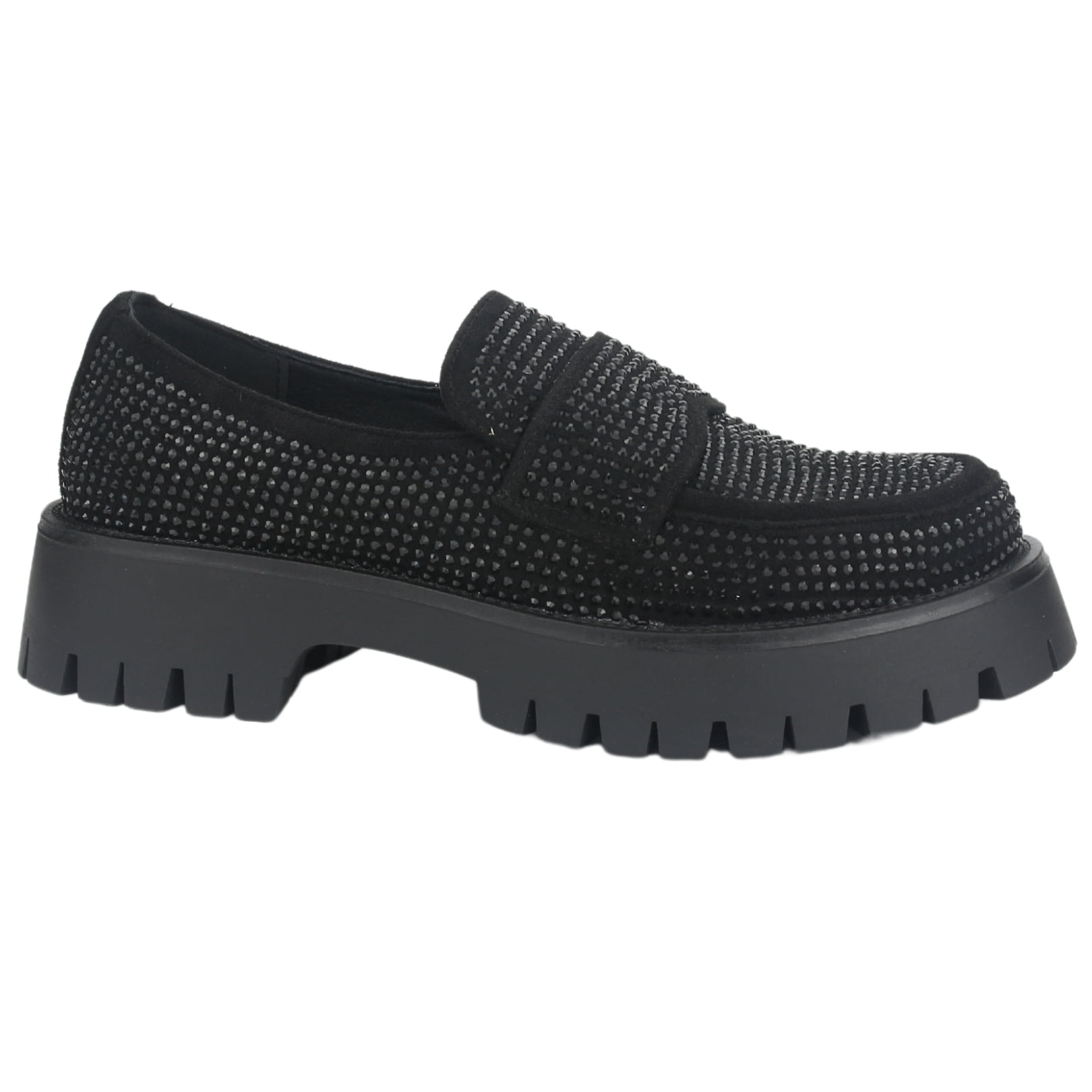 Mocasin Chalada Mujer Lenin-2 Negro Casual