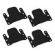 thumbnail image 1 of Conectores De Sofá Seccional De 4 Piezas, Accesorio Para Sala De Estar, Dormitorio, Oficina, Color Negro, 1 of 5
