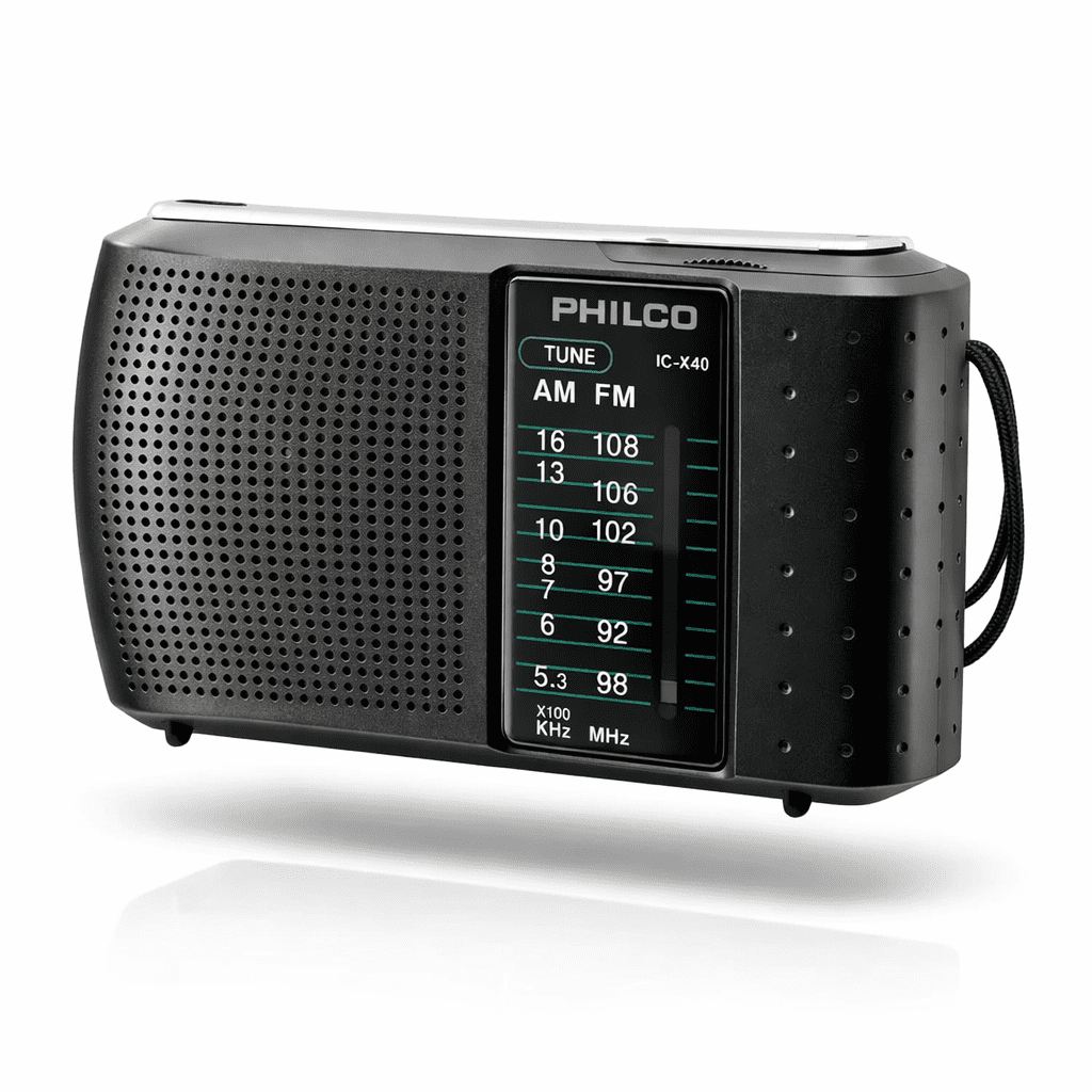 Radio Portátil Philco Ic-x40 Am/fm Clásica Compacta