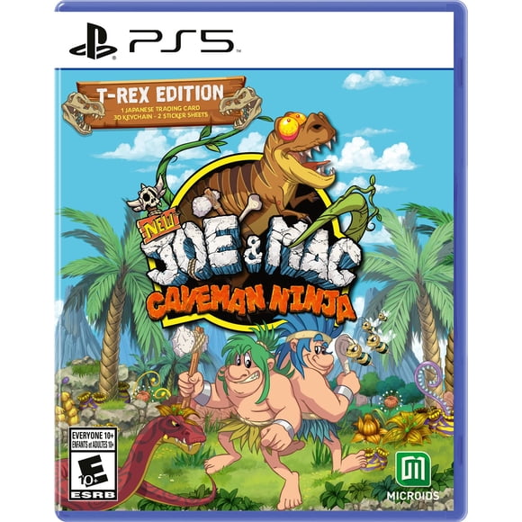 Videojuego Joe and Mac: Caveman Ninja - Edición T-Rex para PS5