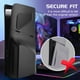 thumbnail image 4 of Placas de cubierta para la consola PS5 Slim Disc Edition - Rejillas de ventilación de refrigeración a prueba de golpes de reemplazo de protección personalizada de la cáscara de la piel-Negro, 4 of 8