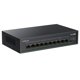 thumbnail image 1 of Conmutador PoE Real HD 10 puertos 8 PoE+ 2 Uplink 100 Mbps 120 W, 1 of 7