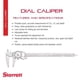 thumbnail image 2 of Calibrador de esfera Starrett 3202-12 de 0 a 30 cm, rango de precisión: 0,001, 2 of 7