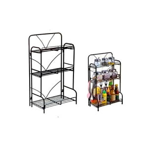 Universal. - Organizador 3 Estantes Especias Multiuso Fijo Metalico
