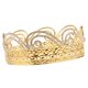 thumbnail image 5 of tiara de cristal nupcial coronas mujeres niñas hairband party hair accesorio oro, 5 of 5