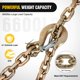 thumbnail image 3 of Cadena de Seguridad para Remolque Nilight 3/8"x89cm Grado 70 26400lbs, 3 of 8